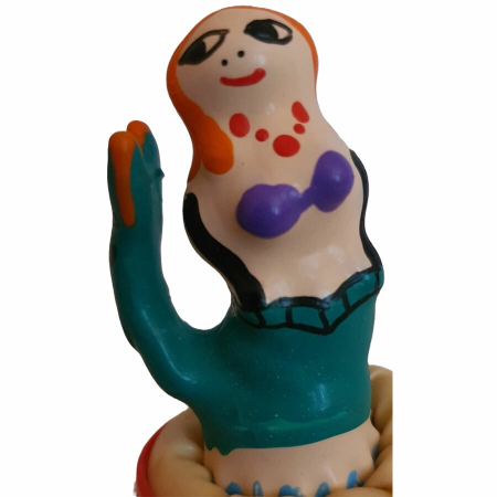 CONDOMERIE Mermaid Artistic Hand-Painted Decorative Latex Model