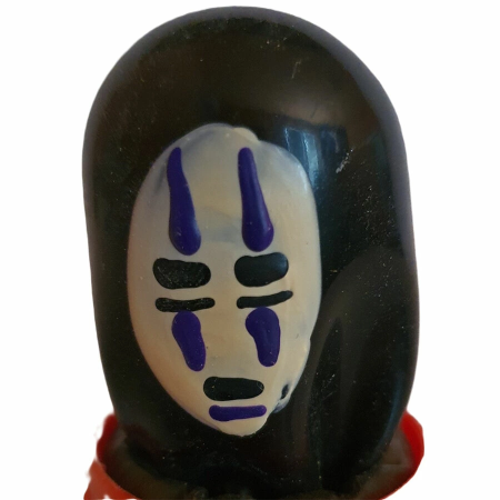 Condomerie Hand-Painted Novelty Latex Cover Mask Ghost Black Art