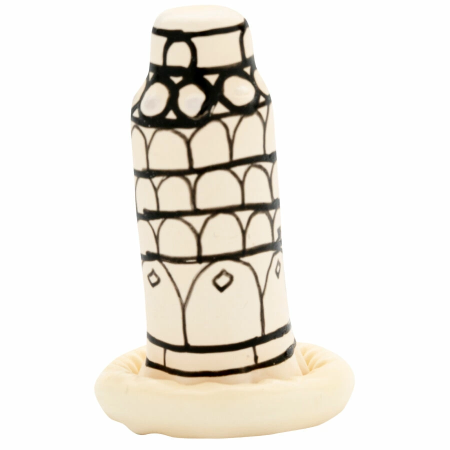 CONDOMERIE Hand-Painted Decorative Latex Condom Pisa Tower Art Edition