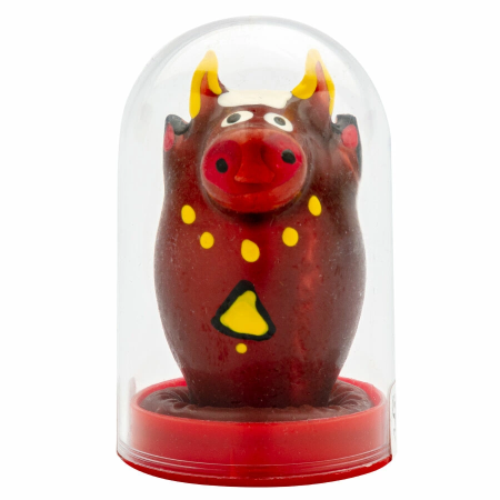 Condomerie Bull Model 1 Hand-Painted Artistic Latex Decorative Cover