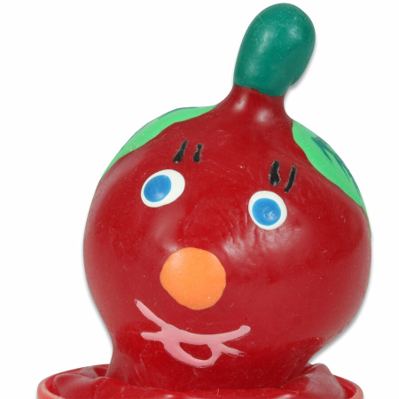 CONDOMERIE Hand-Painted Decorative Latex Model Tomato Design