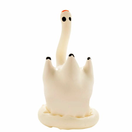 Condomerie Hand-Painted Decorative Latex Model Swan Amsterdam Art