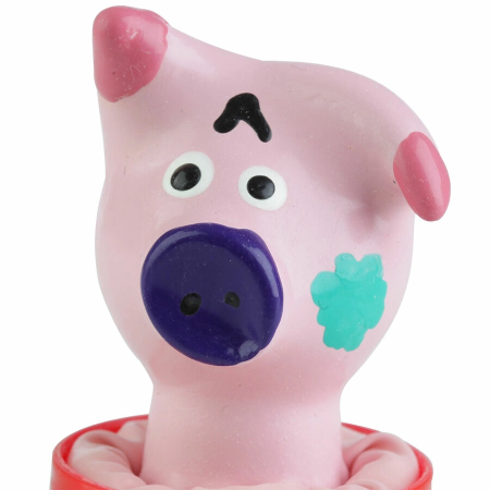 Condomerie Hand-Painted Decorative Latex Model Pig Head, Amsterdam Art