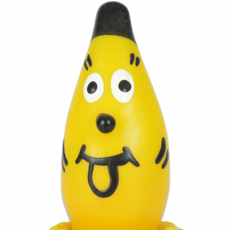 Condomerie Hand-Painted Decorative Condom Banana Motif Model 1