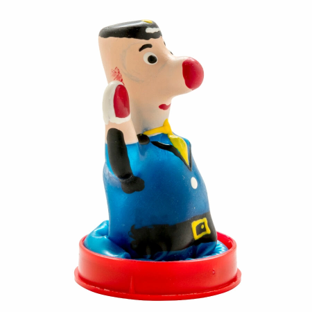 Condomerie Hand-Painted Decorative Latex Model Policeman Design