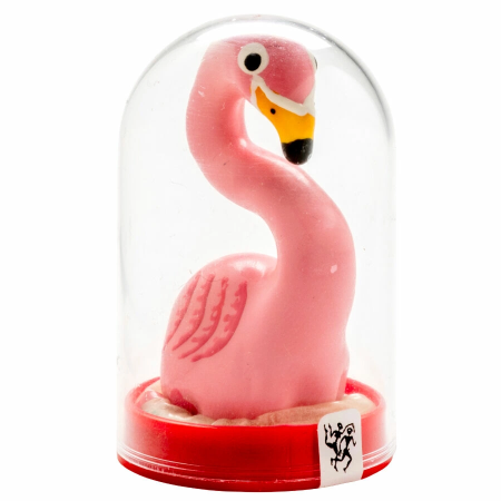 Condomerie Handpainted Flamingo Pink Artistic Latex Gift, Amsterdam Design