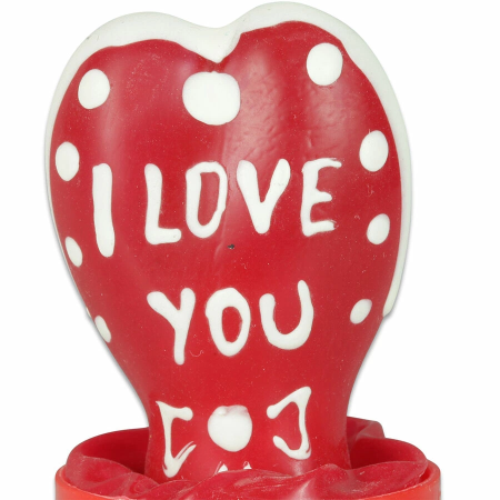 Condomerie Hand-Painted Decorative Latex Model Heart I Love You