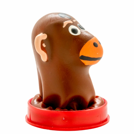 Condomerie Hand-Painted Decorative Condom Monkey Amsterdam Art