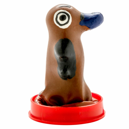 CONDOMERIE Hand-Painted Decorative Condom Platypus Design Amsterdam Art
