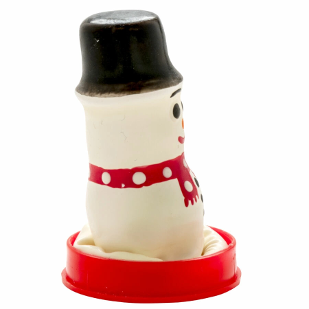 Condomerie Hand-Painted Novelty Latex Condom Snowman Design, Art Edition
