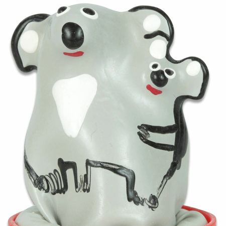 CONDAMERIE Hand-Painted Decorative Latex Model Koala & Young