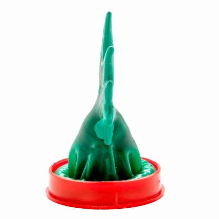 CONDOMERIE Hand-Painted Decorative Condom Cannabis Model 1 Amsterdam Art