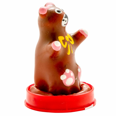 Condomerie Teddy Bear Hand-Painted Decorative Latex - Artistic Gift