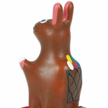 Condomerie Hand-Painted Decorative Condom Easter Bunny Design Latex Art