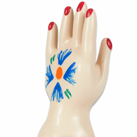 Condomerie Handpainted Latex Art Condom Hand Model 1 Amsterdam Style
