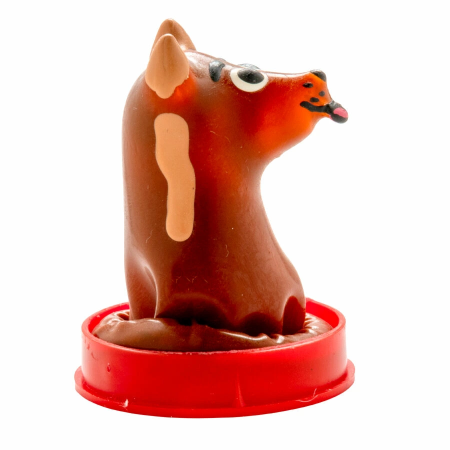 Condomerie Amsterdam Hand-Painted Decorative Condom - Dog Motif, Art Edition