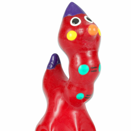 Condomerie Hand-Painted Decorative Latex Condom Worm Design Amsterdam Art