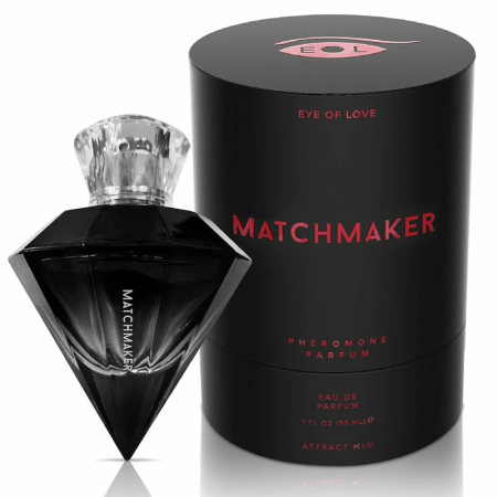 Eye of Love Matchmaker Black Diamond Cologne 30ml - Subtle Citrus & Wood Notes