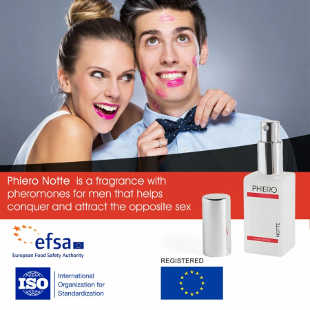 500 Cosmetics Phiero Notte Men’s Eau de Parfum with Pheromone Complex 30ml