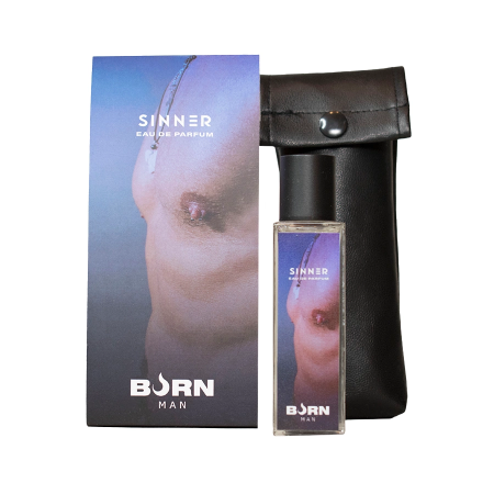 Burn Sinner Men’s Perfume 20ml - Elegant Citrus & Woody Notes