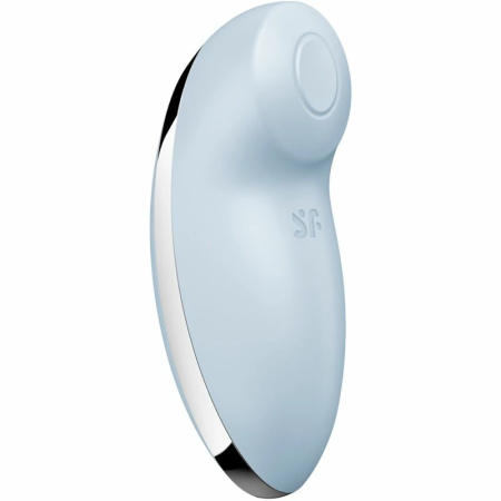 Satisfyer Tap & Climax 2 Dual-Action Vibrator Blue Silicone USB