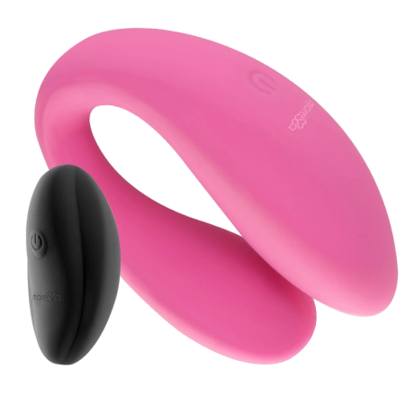 Moressa Lauren Remote-Controlled Dual-Motor Intimate System, Silicone, Purple