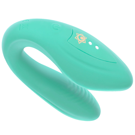 Rithual Kama Aqua Intimate Device for Couples with Remote, 10 Modes, Blue