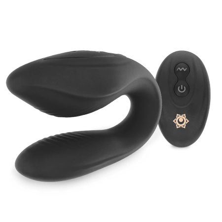 Rithual Kama Azabache Intimate Couples Device with Remote, Black