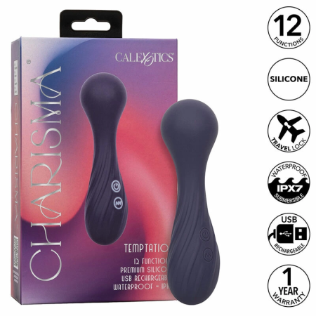 CalExotics Charisma Temptation Flexible 12-Mode Massager Purple