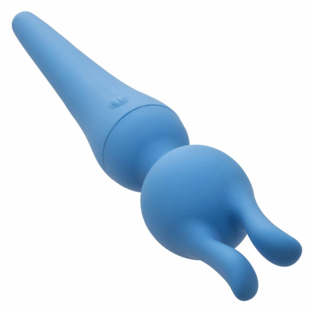 CalExotics Couture Collection Wand Kit Blue - 10-Speed Silicone Massager