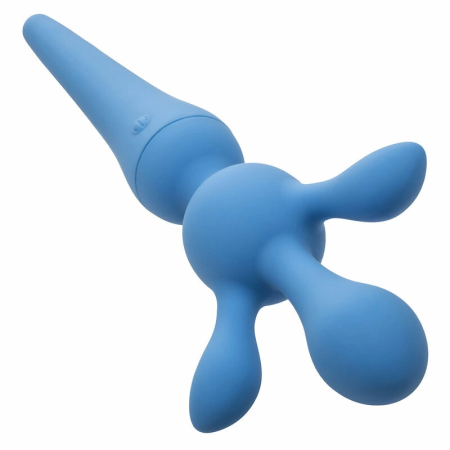 CalExotics Couture Collection Wand Kit Blue - 10-Speed Silicone Massager