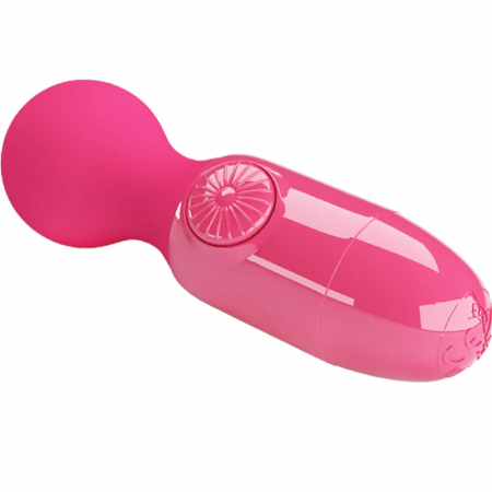 Pretty Love Magenta Mini Personal Massager - Compact Silicone Wand