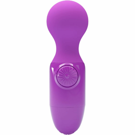 Pretty Love Wonder Mini Wand Massager Purple Silicone Compact Design