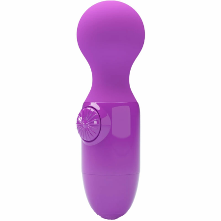 Pretty Love Wonder Mini Wand Massager Purple Silicone Compact Design