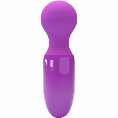 Pretty Love Wonder Mini Wand Massager Purple Silicone Compact Design