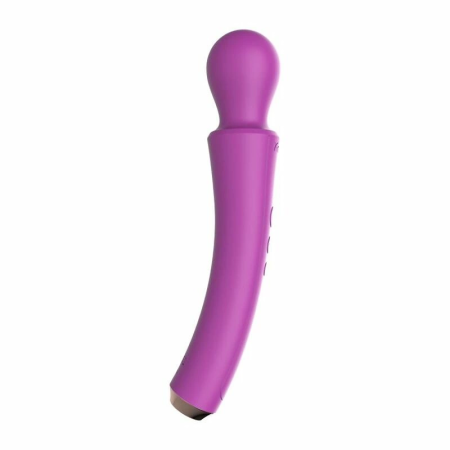 XOCOON Curved Wand Rechargeable Massage Device Fuchsia Ergonomic Design