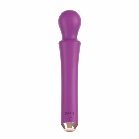 XOCOON Curved Wand Rechargeable Massage Device Fuchsia Ergonomic Design