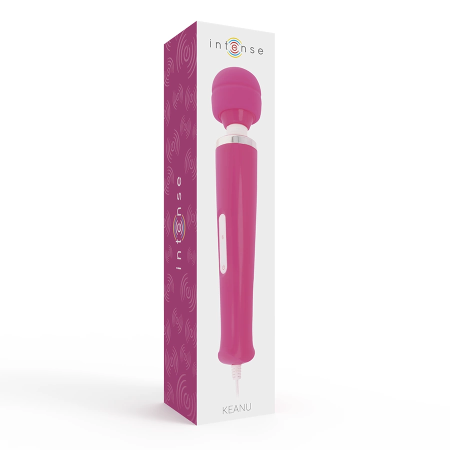 INTENSE Keanu Wand Pink Multi-Speed Silicone Massager 33cm