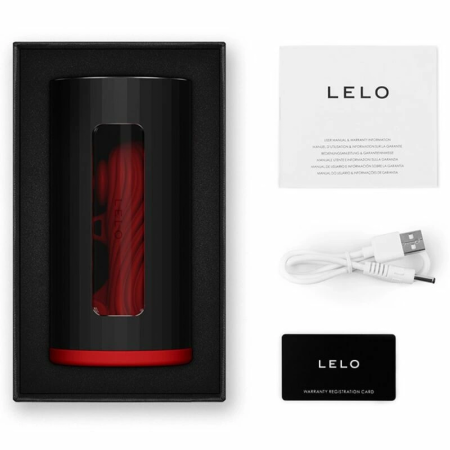 LELO F1S V3 Red Interactive App-Controlled Intimate Console Standard Size