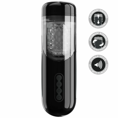 Pretty Love Lorelei Rechargeable Multi-Function Intimate Machine Black