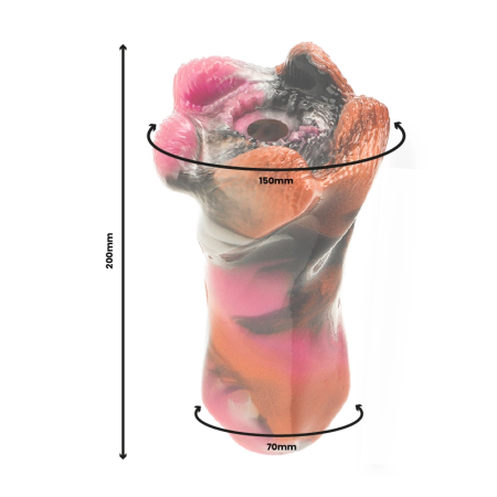 EPIC Cybersilicock Telemus Cyclops Silicone Intimate Machine - Mouth Design