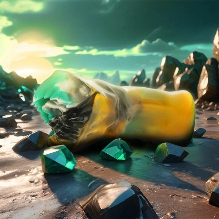 EPIC Arges Cyclops Intimate Silicone Device Mouth Design 180mm Blue