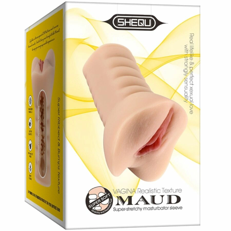 SHEQU Maud Anatomical Intimate Device Soft Silicone Handheld 14cm