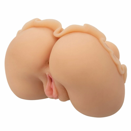 CalExotics The Peep Show Girl Dual Entry Pure Skin Intimate Device, Flesh, 1.4kg
