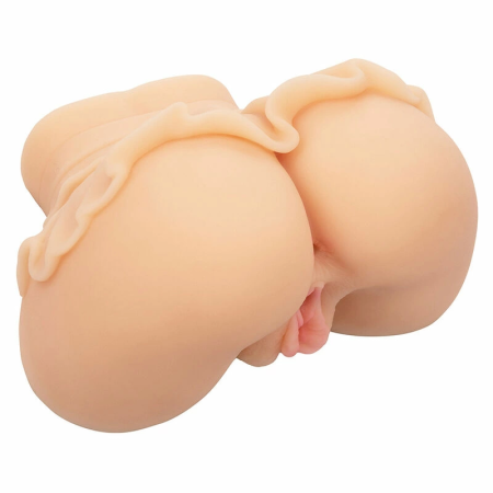 CalExotics The Peep Show Girl Dual Entry Pure Skin Intimate Device, Flesh, 1.4kg