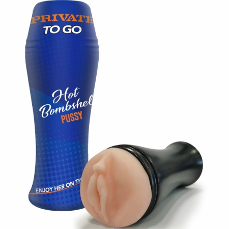 PRIVATE Hot Bombshell To Go Compact Intimate Machine, Discreet Travel Size