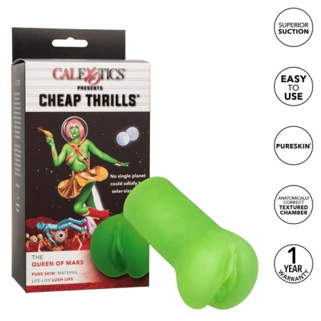 CalExotics Cheap Thrills The Queen of Mars Intimate Stimulation Device 14cm