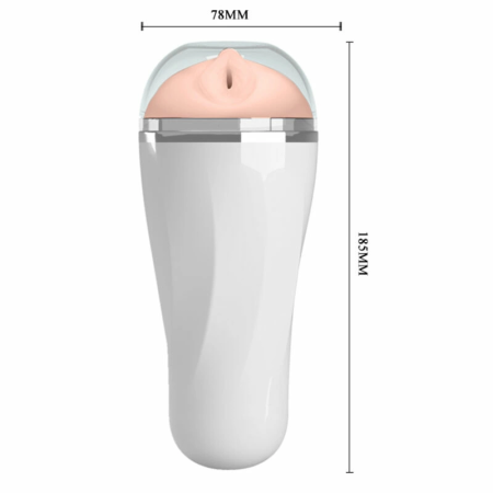 Crazy Bull Trish 3D Life-Like Intimate Device, Pearlescent Case, 18.5 cm