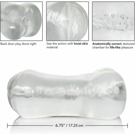 CalExotics Stroke It PureSkin Intimate Machine Dual Entry 16.5cm