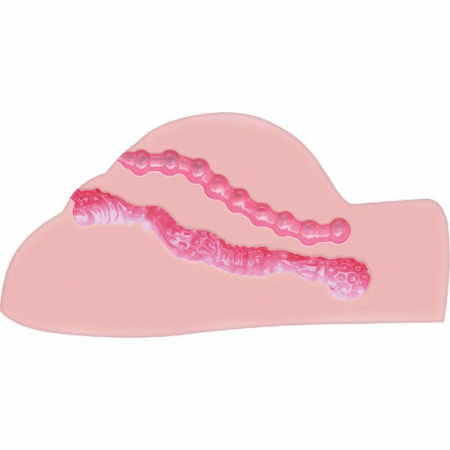 ACT Fat Ass Fucker Vibrating Anatomical Intimate Machine, 19.5 cm, TPR